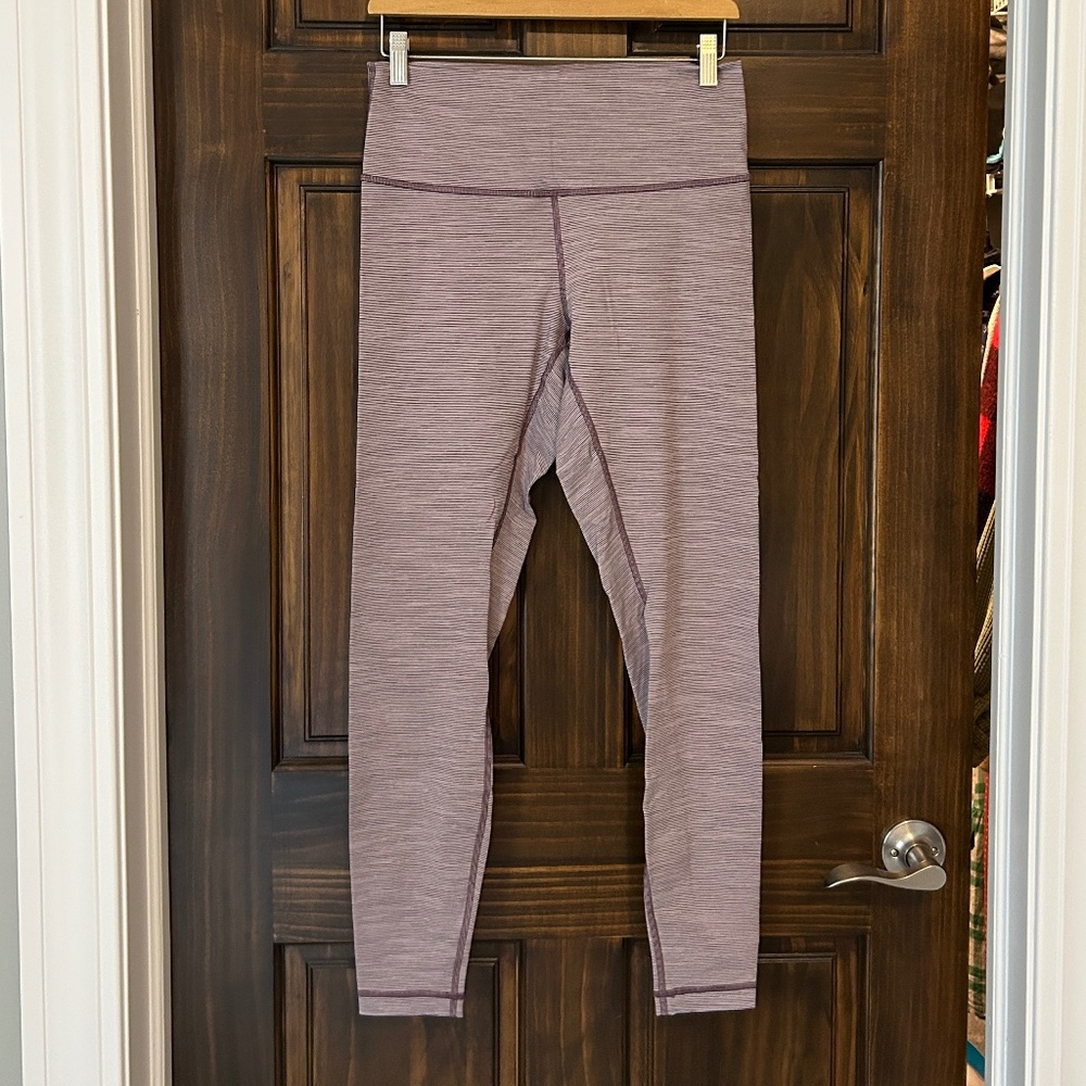 Lululemon Striped Legging - Size 10